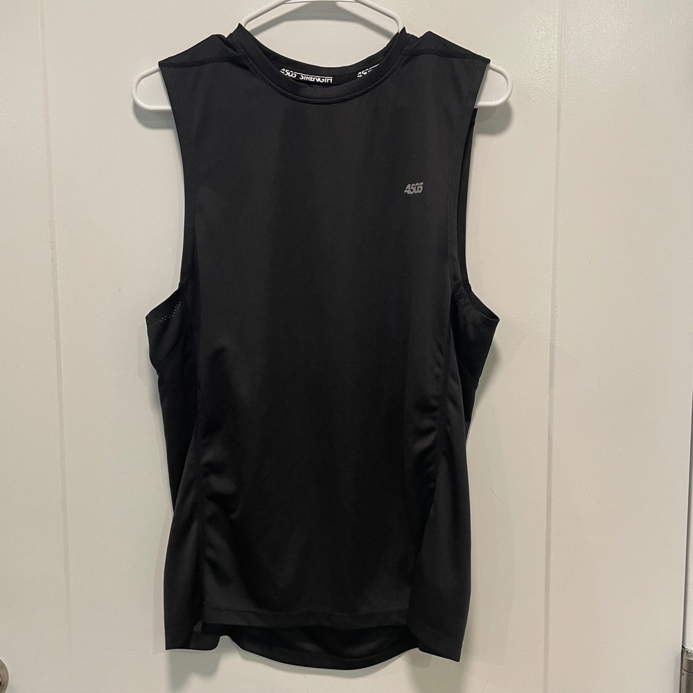 ASOS 4505 Strength Mens Black Mesh Training Tank Top Muscle Tee Medium 116758371